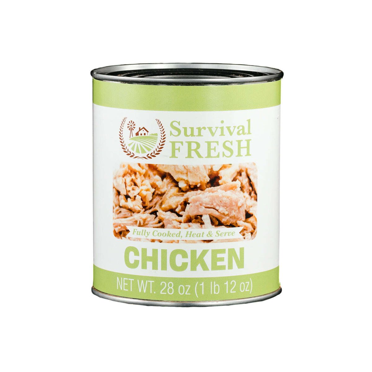 Survival Fresh Canned Chicken