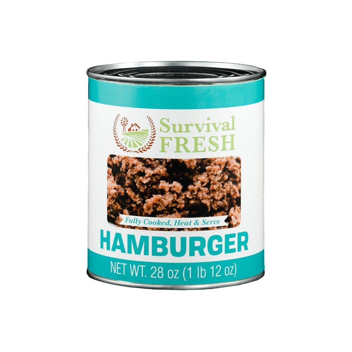 Survival Fresh Canned Ground Beef