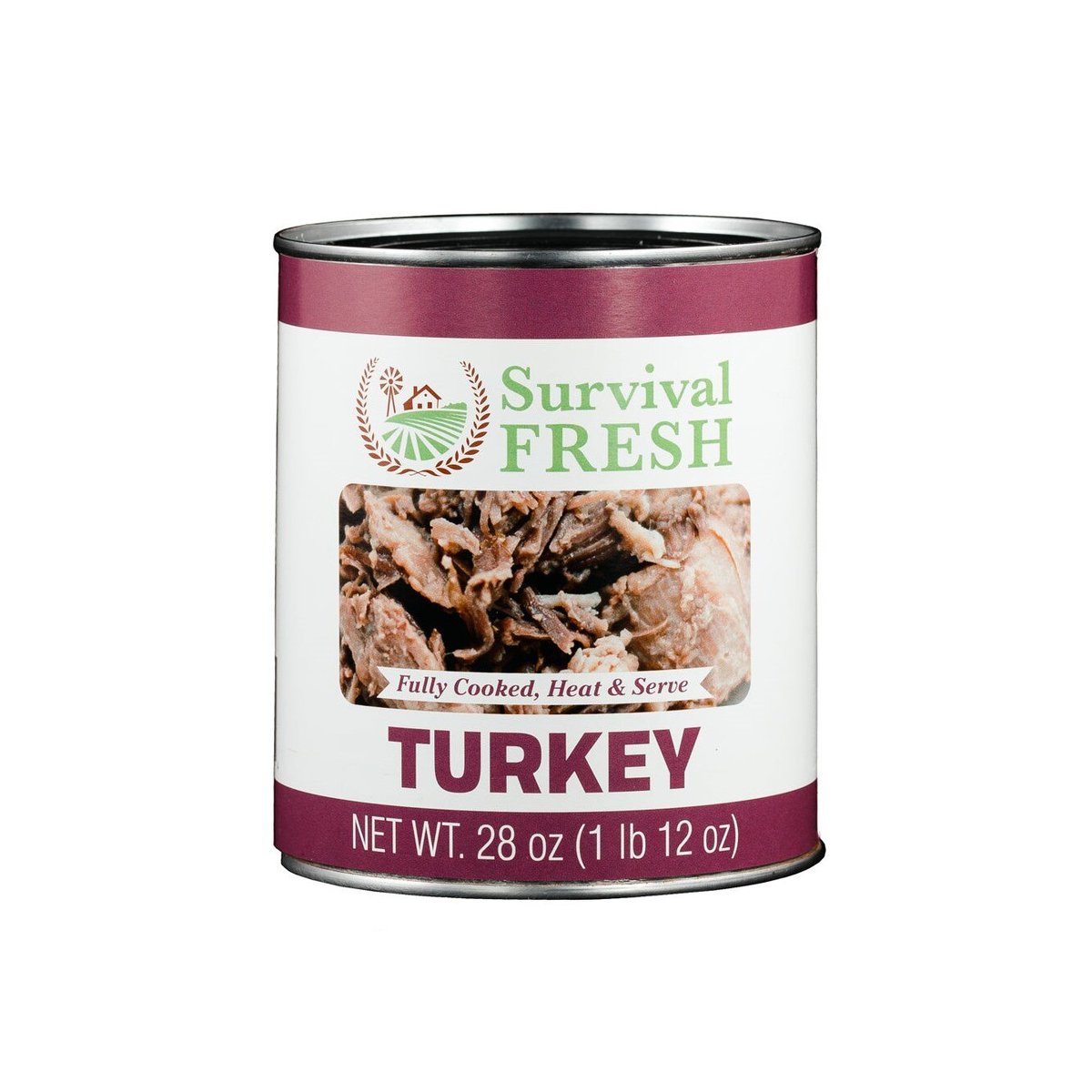 Survival Fresh Canned Turkey